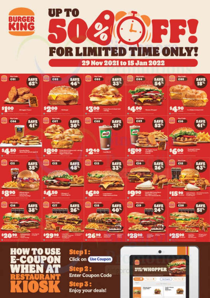 Snag These 20 Burger King E coupons And Get Up To 62 Off Your Meal 